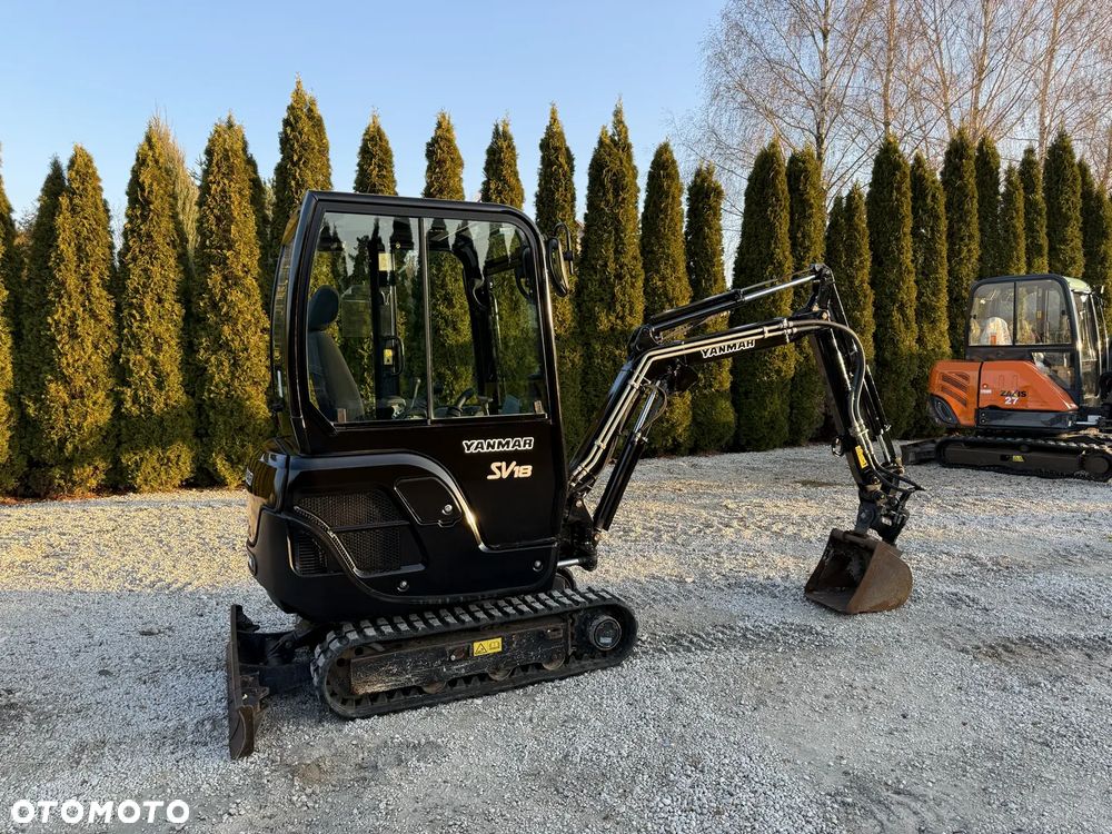Yanmar SV18 SV 18 / 2017 ROK / TYLKO 2101 MTH! / POWERTILT / Z NIEMIEC / PIĘKNA / ORYGINAŁ / 15 16 17 20 22 301.6 301.8 VIO PC KX 018 19C 16C - 7