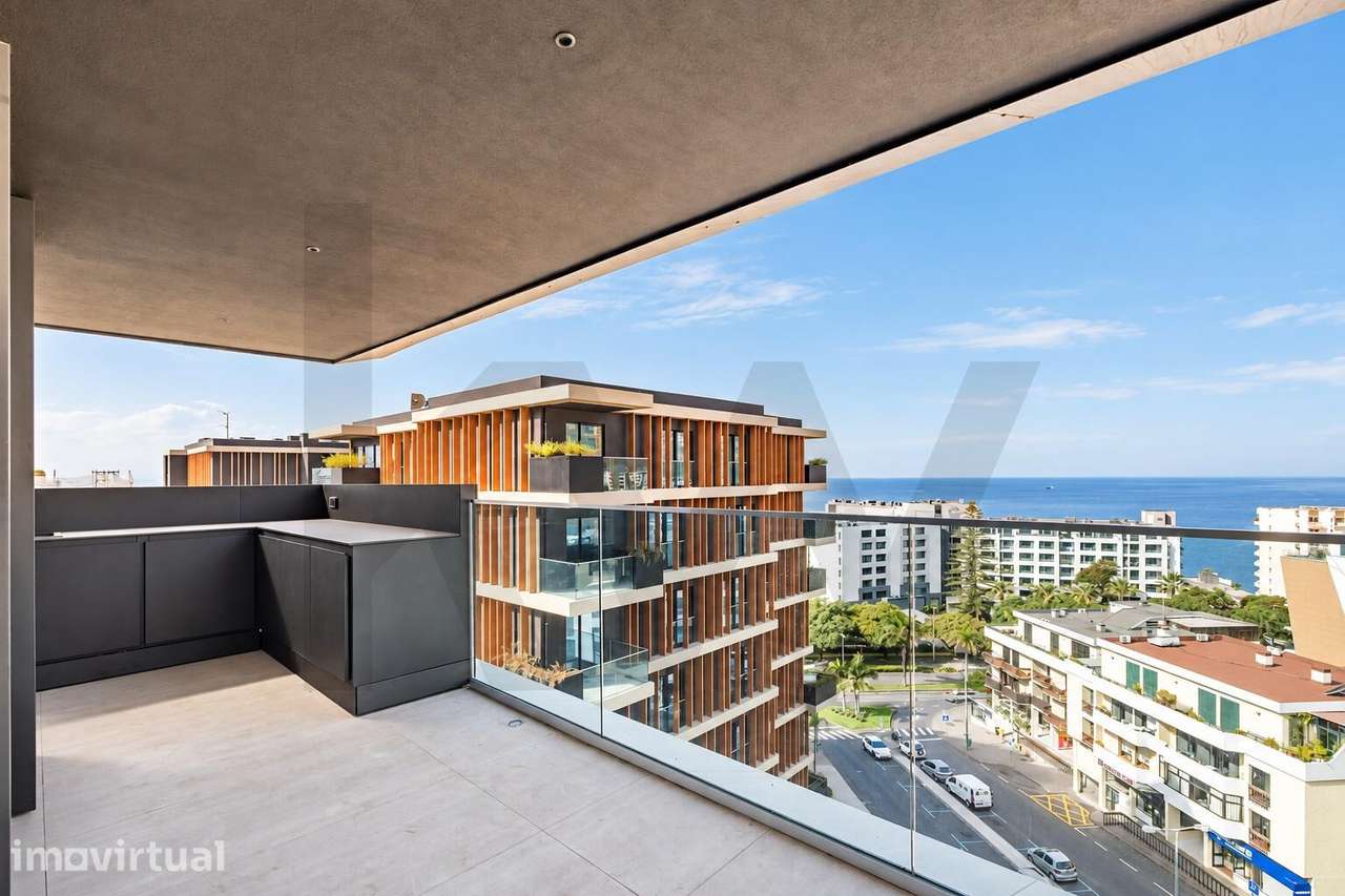 Apartamento T2 de Luxo, Novo, com Vista Mar, Varanda 23m2 – Varino 8 - Grande imagem: 4/43