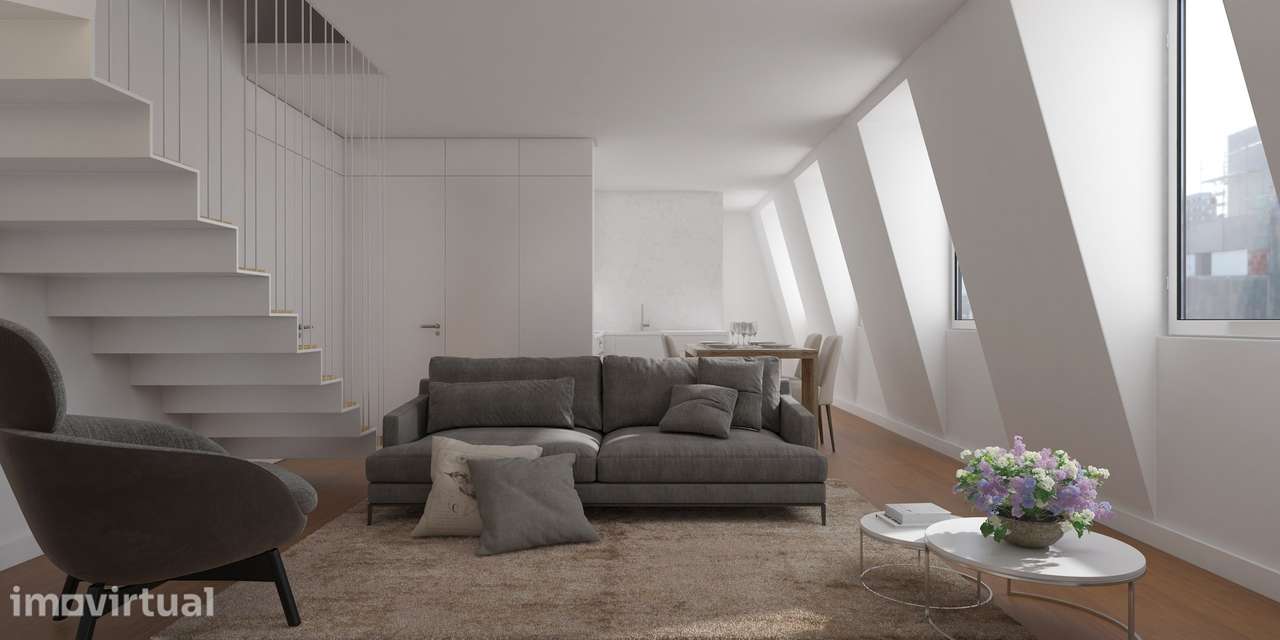 Apartamento Duplex T3 para venda na rua Palmira em Lisboa - Grande imagem: 2/30