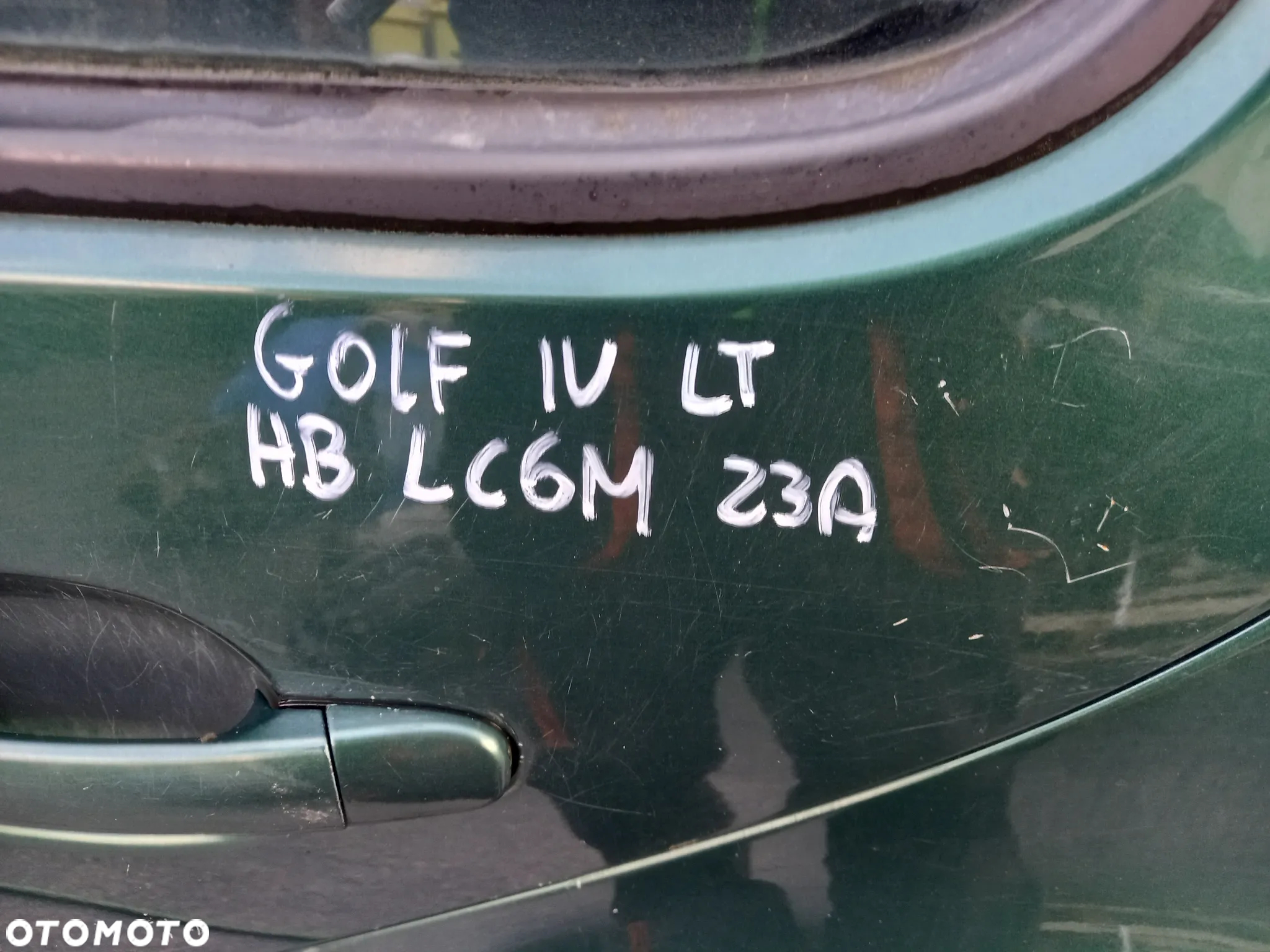 VW GOLF IV DRZWI LEWY TYŁ LEWE TYLNE LC6M - 10