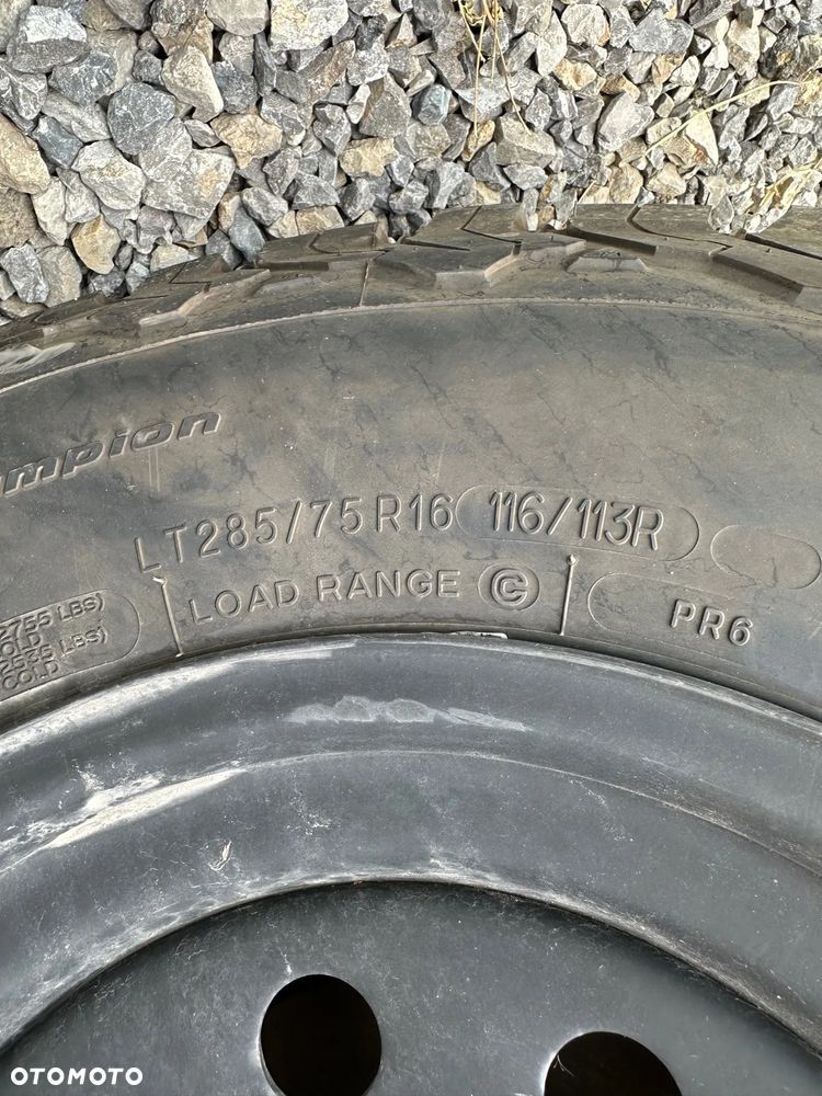 KOMPLET KÓŁ NISSAN PATROL 04r. 285/75 R16 - 2