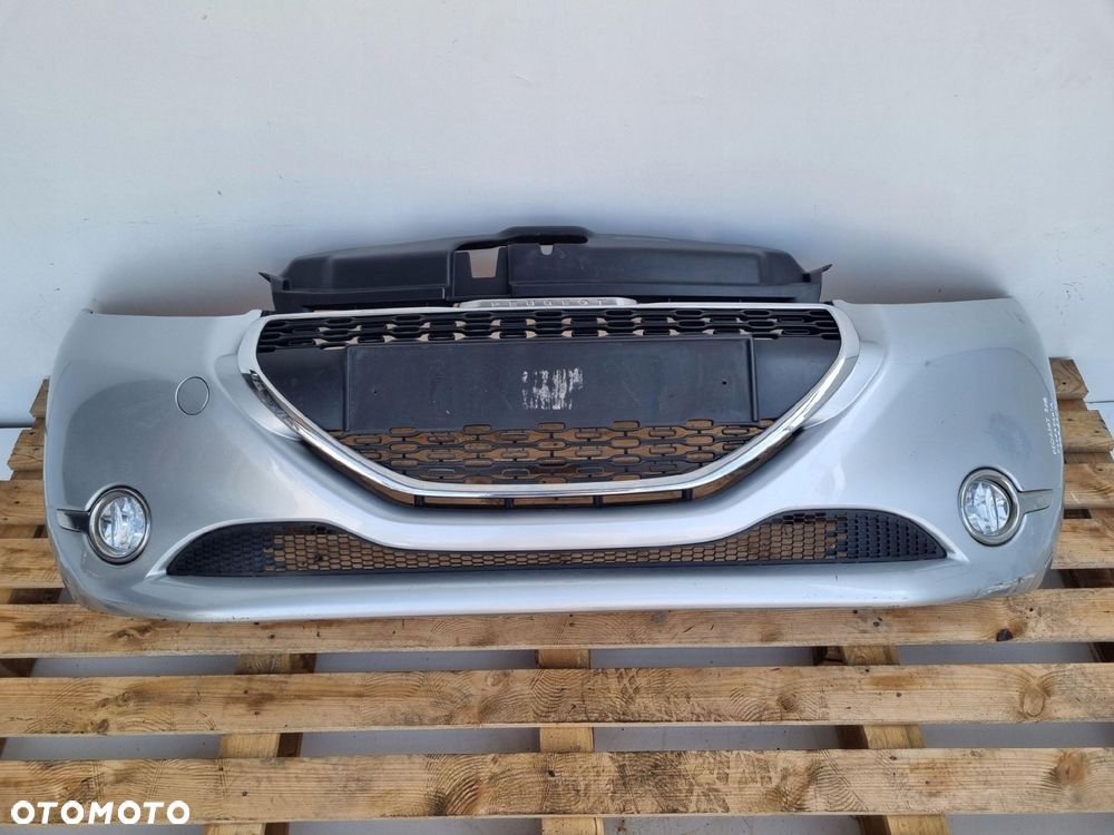 Peugeot 208 KOMPLETNY PRZEDNI ZDERZAK przód EZR EZRC GRIL GRILL 9672794477 - 1