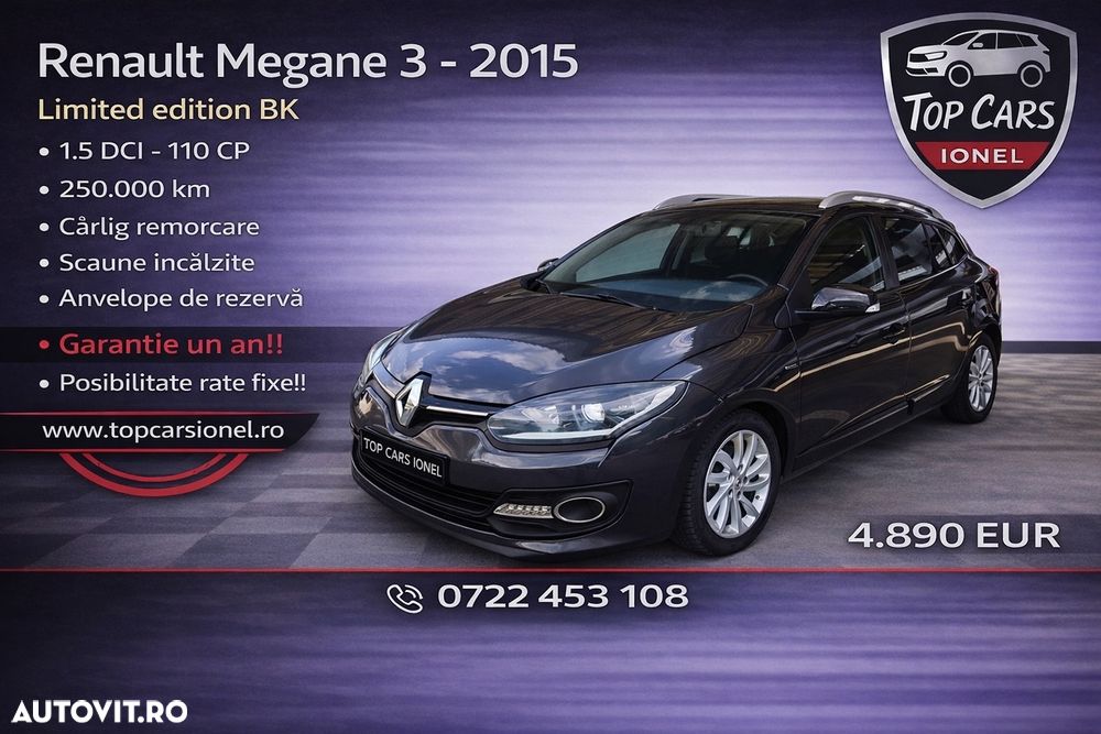 Renault Megane ENERGY dCi 110 Start & Stop LIMITED - 1
