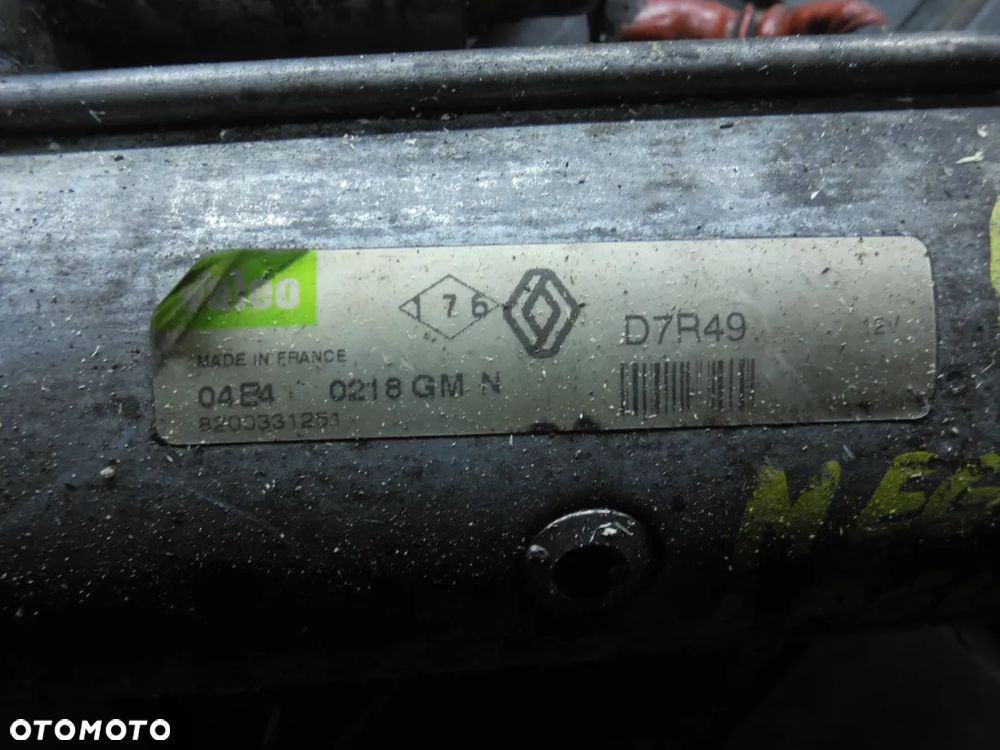 Renault Laguna II 1.9 DCI Rozrusznik 8200075362 D7R49 POSIADAM 2 SZT - 2