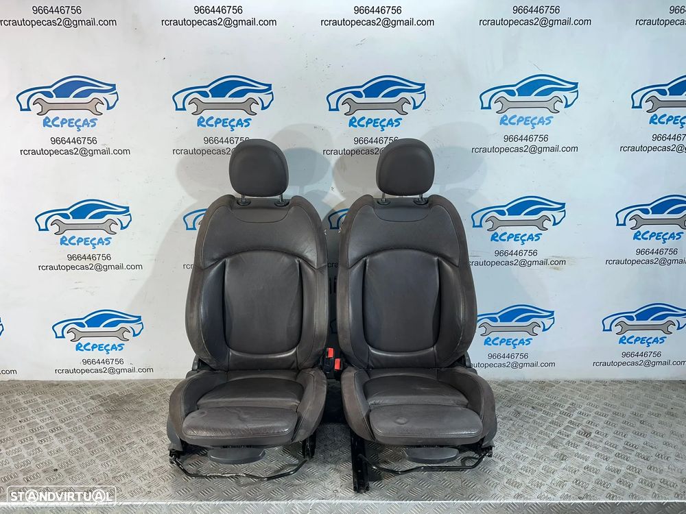 .Conjunto Bancos Originais Pele Mini Cooper One F56 2 Portas F54 Clubman 2013 - 2024 - 8