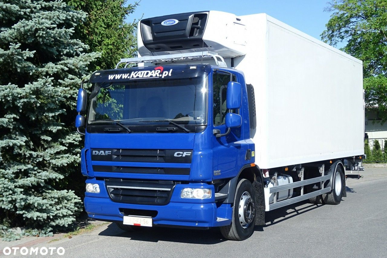DAF CF 65.220 Euro 5 chłodnia 18 palet winda klapa Sprowadzony - 1