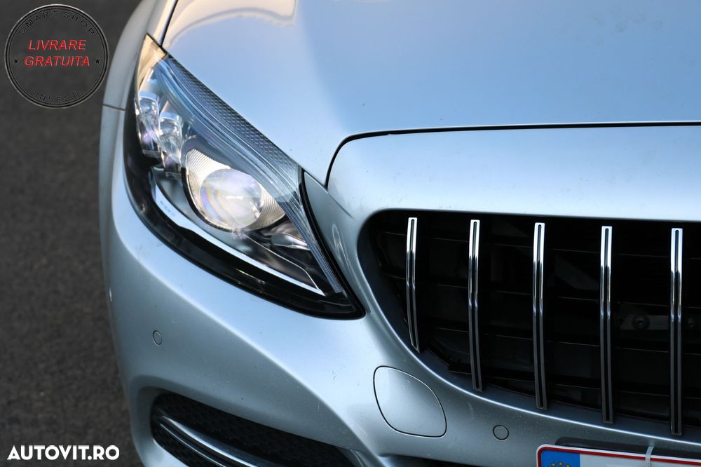 Faruri Full Multibeam LED Mercedes C-Class W205 S205 (2014-2018) LHD- livrare gratuita - 13