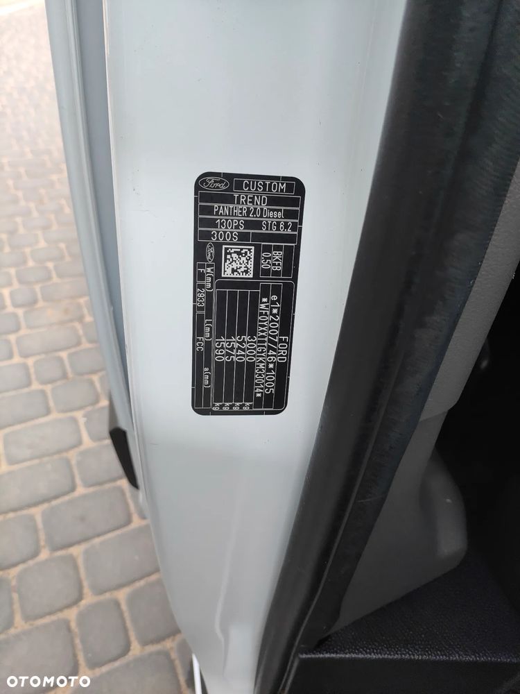 Ford TRANSIT CUSTOM 2020r 2,0 TDCI 130KM L1H1 EURO 6 LEDY CENA BRUTTO VAT 23% - 32