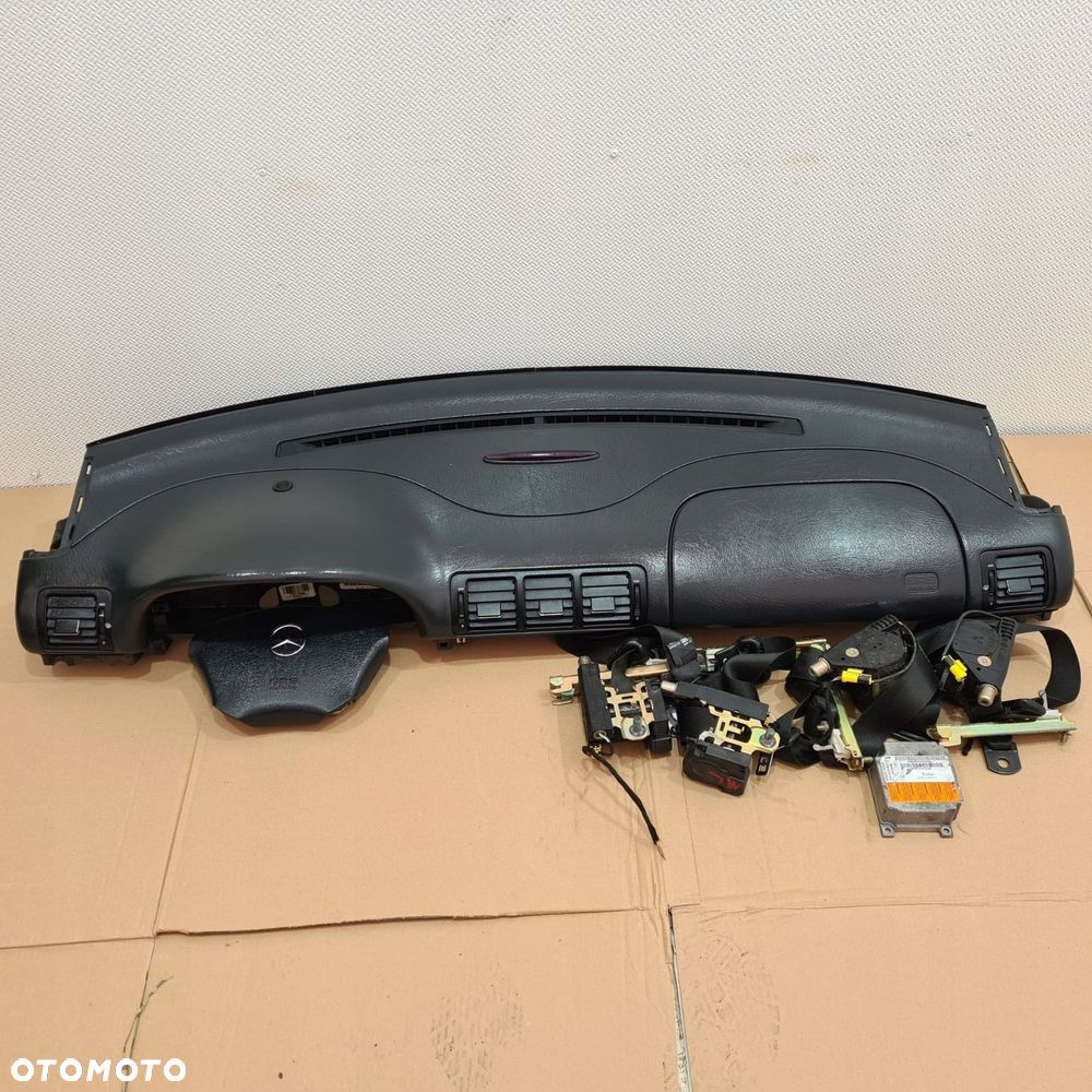 deska konsola kokpit komplet ml w163 lift 2,7 cdi - 1