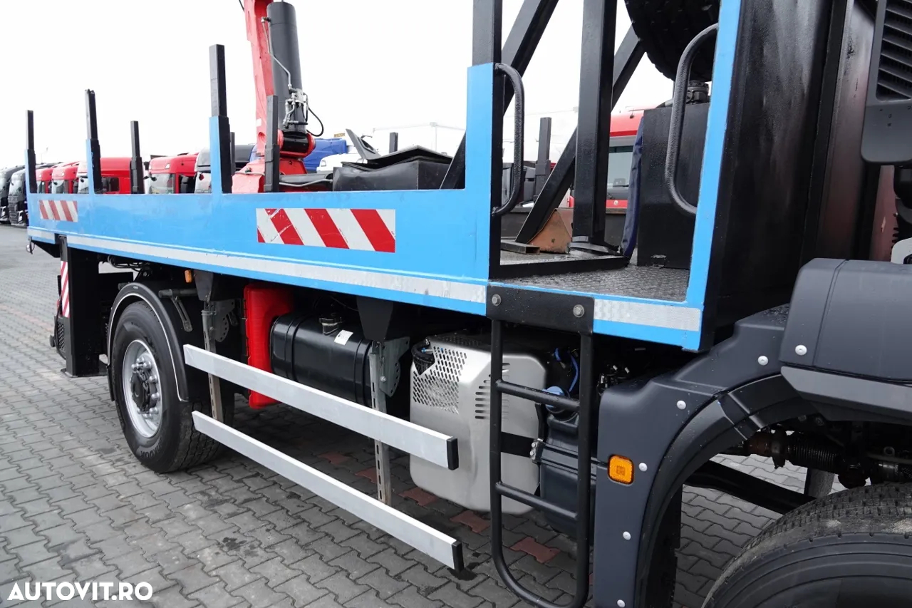 MAN TGM 13.290 / 4x4 / HDS HC 190 + GAMURIȚĂ 2 m / FORMAȚIE RICH / EURO 6 / MANUAL / AN 2019 - 20