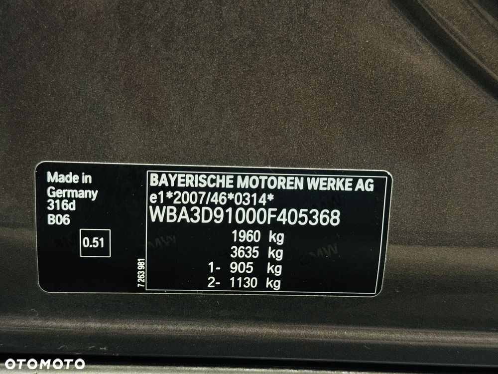 BMW Seria 3 316d DPF Edition Exclusive - 21