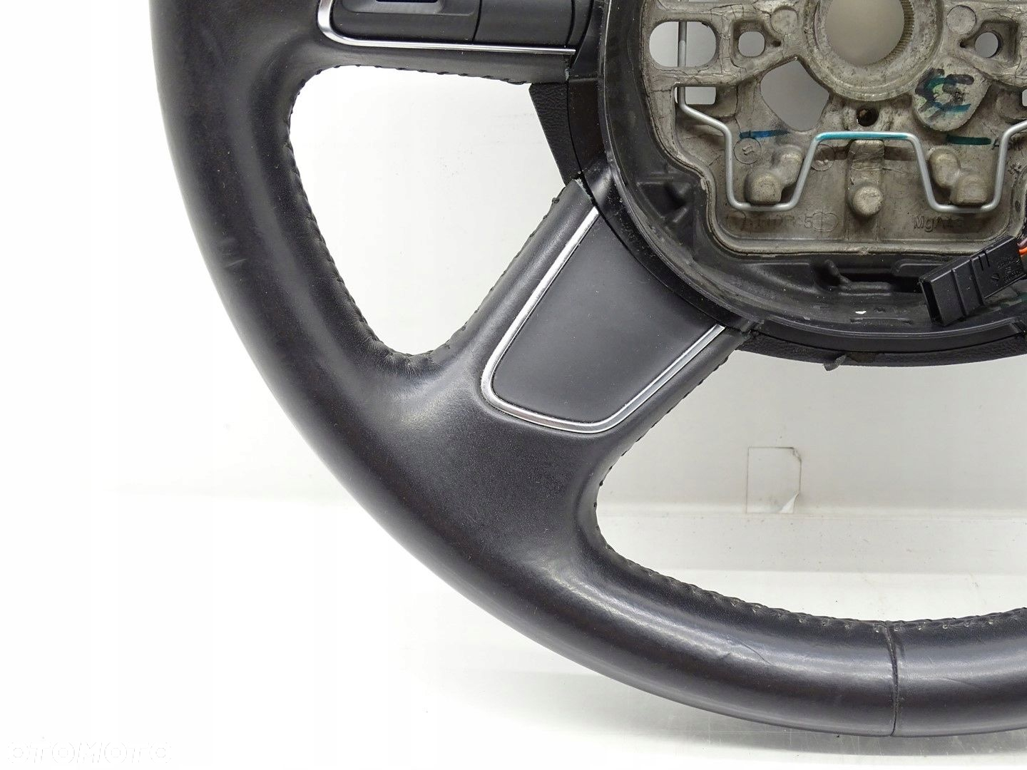KIEROWNICA SKÓRA SKÓRZANA MULTI MULTIFUNKCJA ŁOPATKI AUDI A6 C7 4G0419091P - 6