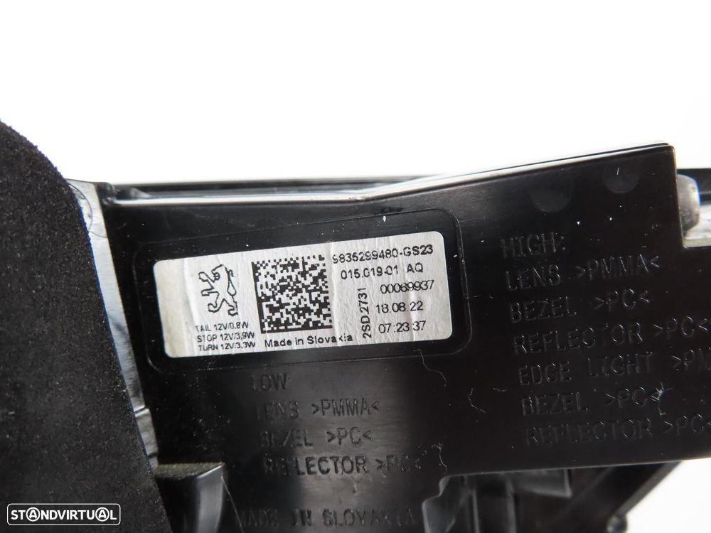 Farolim LED Esquerdo/Trás Usado / Original PEUGEOT 308 III Hatchback/PEUGEOT 308... - 5