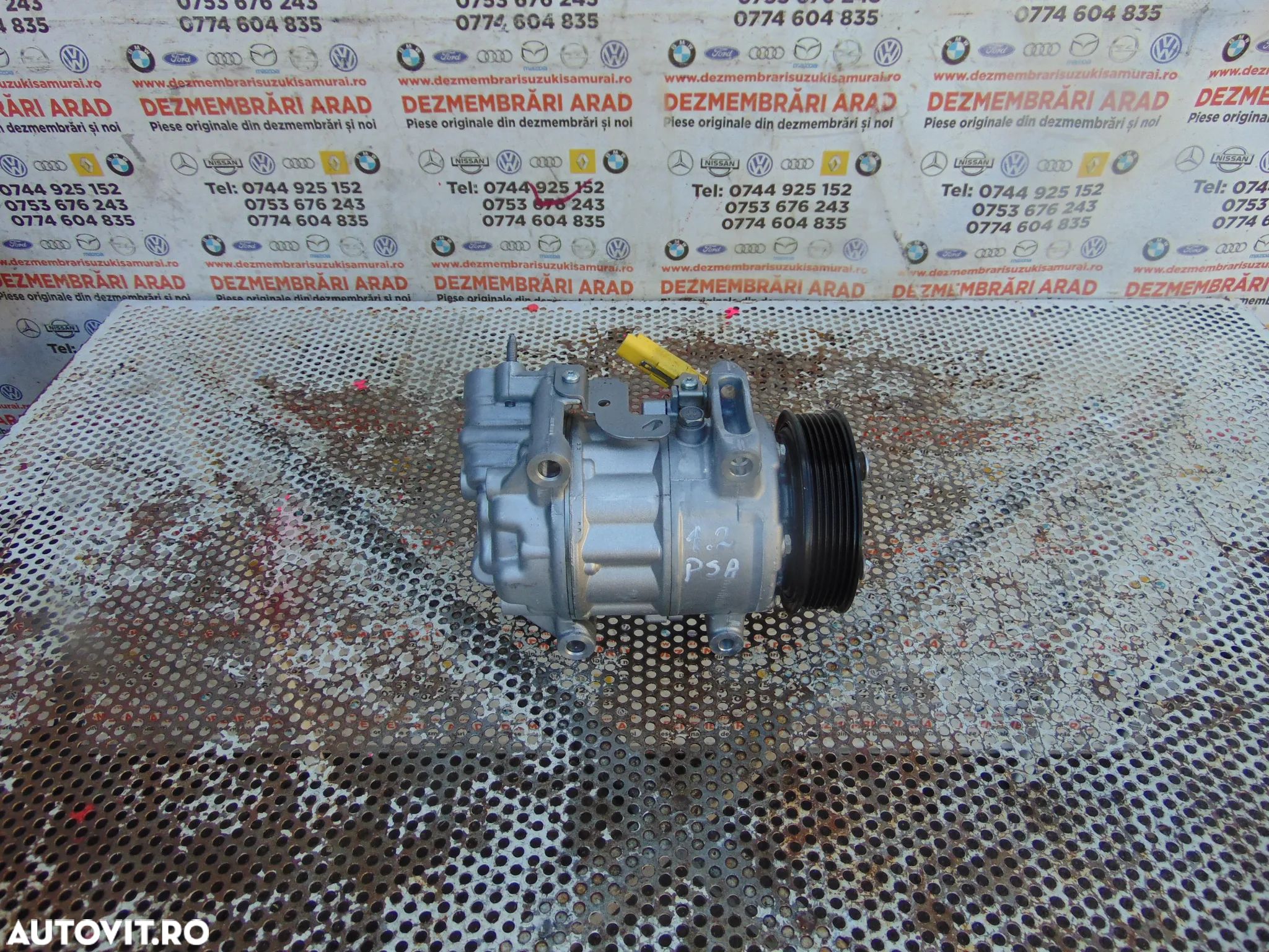Compresor clima Peugeot 1.2 HN09 Citroen Opel hibrid 208 2008 ds3 c3 c4 corsa c5 5008 mokka cod 984722218001 grandland 308 3008 - 1