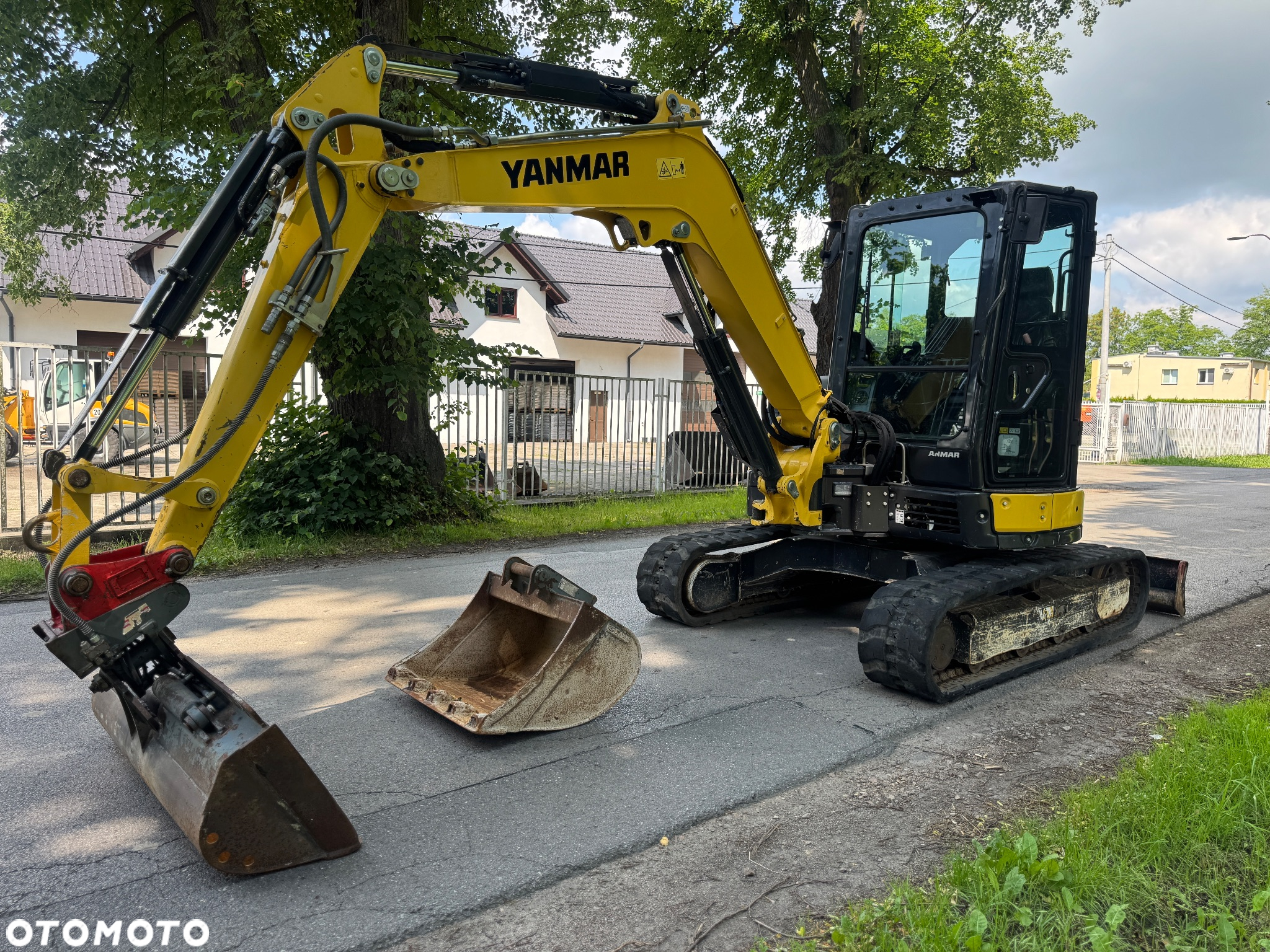 Yanmar Minikoparka Gąsienicowa ViO50 - 4