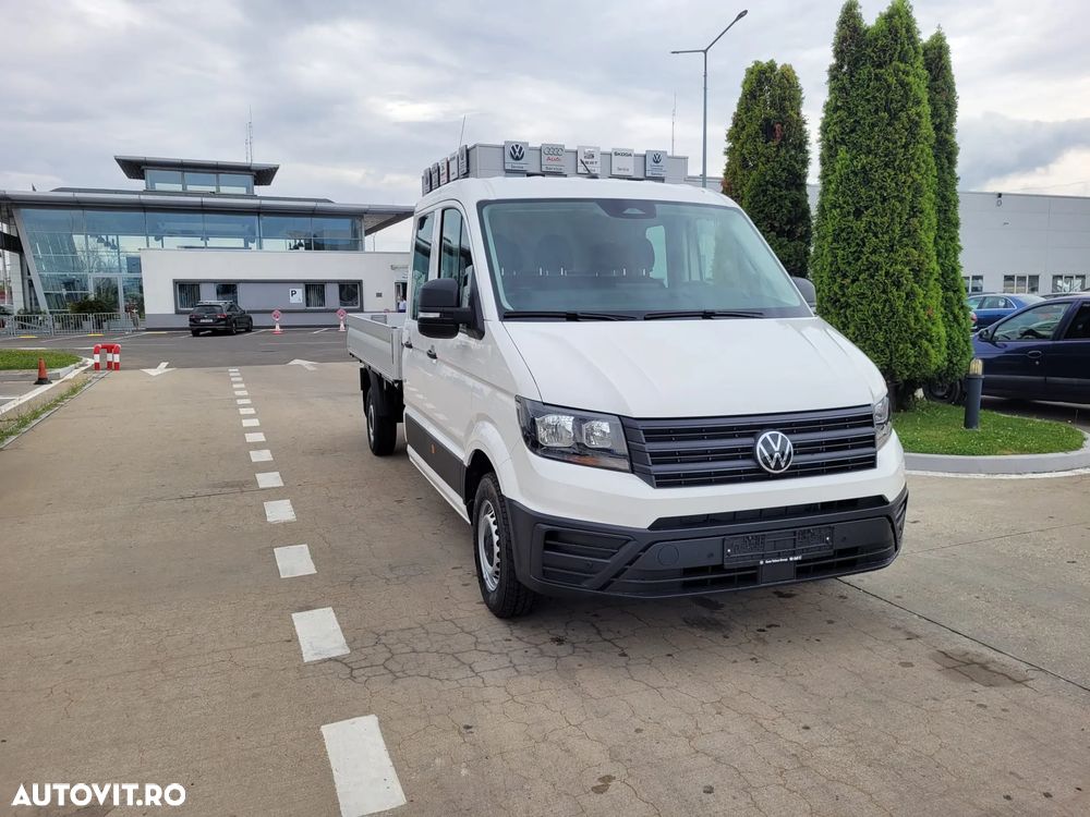 Volkswagen Crafter Dubla Cabina cu bena - 7 locuri - 3