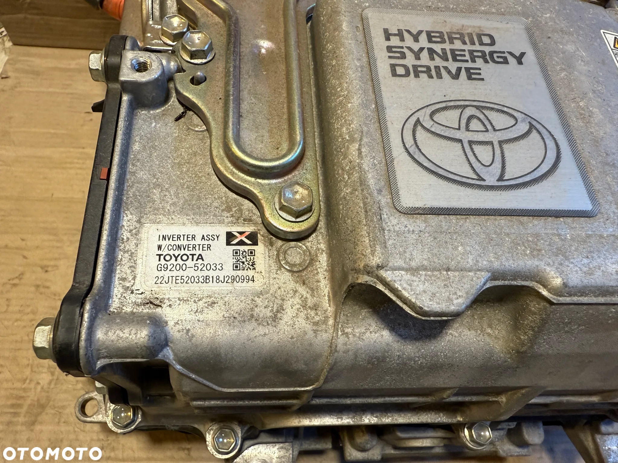 Falownik inwerter G9200-52033 1.5 hybryda wiązka skrzyni 821220D090D Toyota yaris III lift 2019r OE - 2