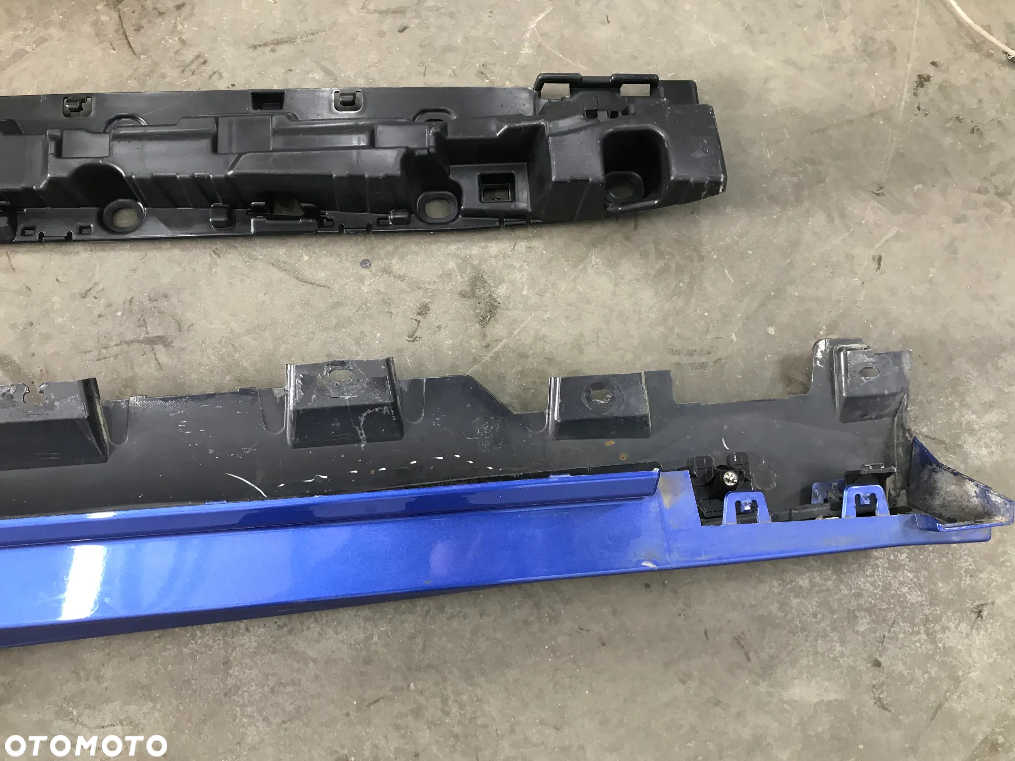 Nakładka progu BMW x6 G06 m-pakiet 19- prawa listwa progowa + ślizg KOMPLET 868012 868011 - 16