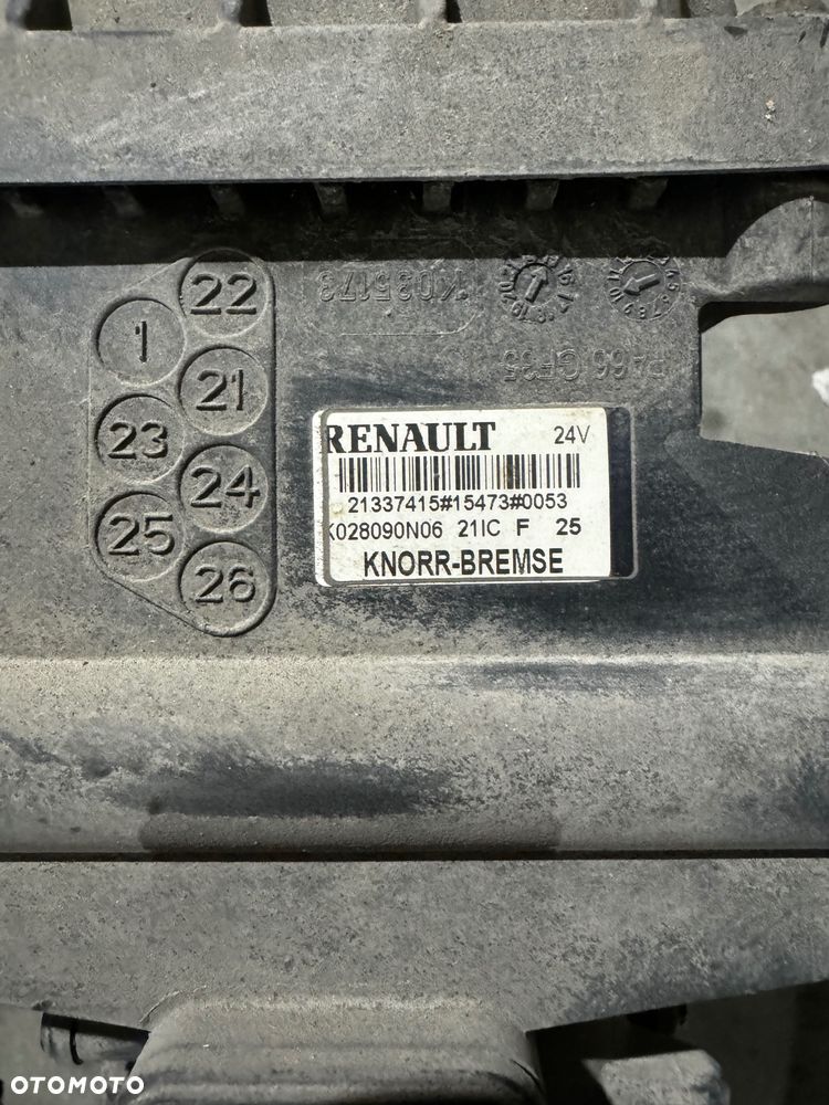 Zawór sterujący ELC / Zawór poduszek Renault Gama T - 2