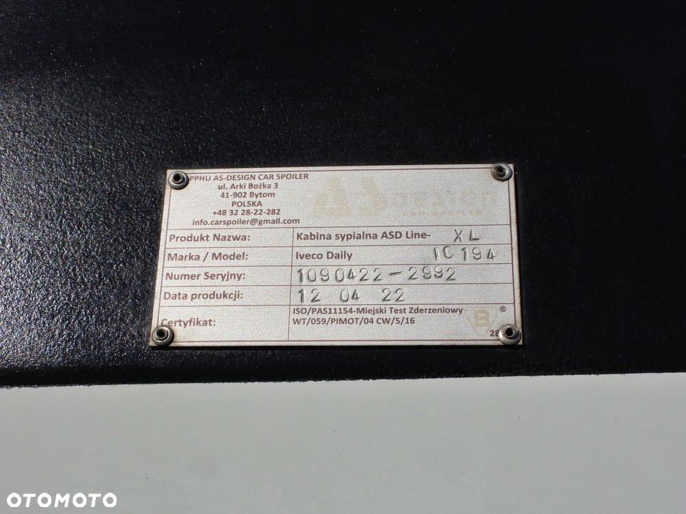 Iveco DAILY 35S18 PLANDEKA 10 PALET WEBASTO TEMPOMAT LEDY KLIMATYZACJA  180KM - 22