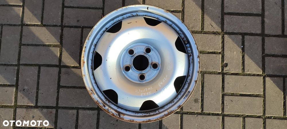 FELGI STALOWE 5x120 7E0601027B 7Jx17 CALI ET55 VW T5 T6 KOMPLET 4 SZTUKI - 2