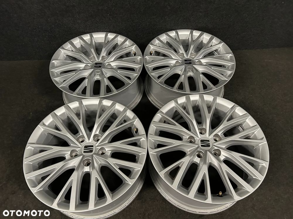 Alufelgi Seat Leon IV, III, Ateca, VW Golf 7, 8, Caddy, Sportsvan 17 cali 5x112 4szt. ładne! - 4
