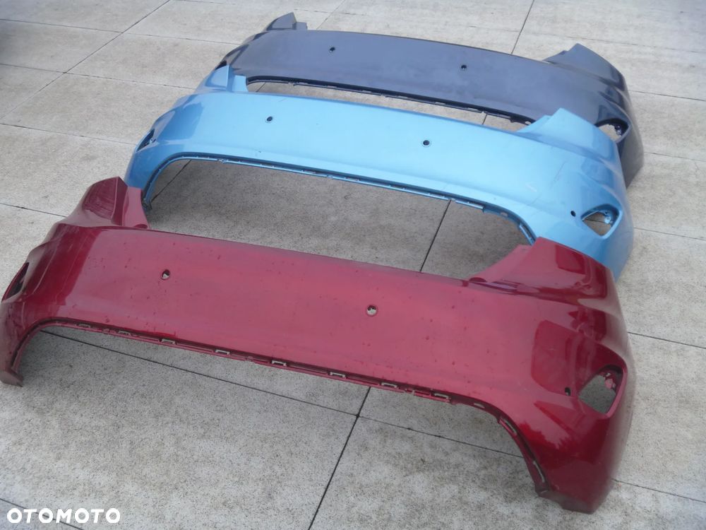 FORD FIESTA MK8 ZDERZAK TYLNY ORYGINAŁ ŁADNY - 1