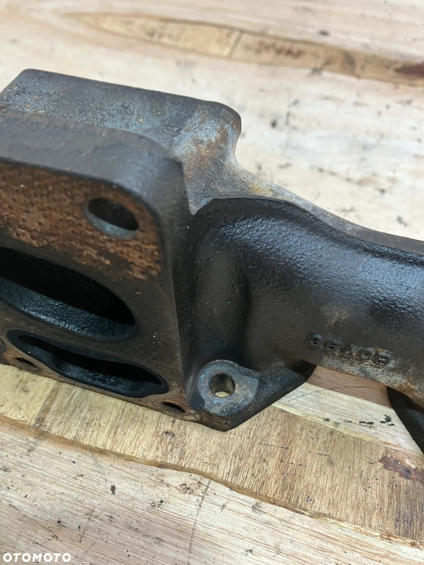 KOLEKTOR WYDECHOWY BMW E60 E61 535D 272KM BITURBO ŻELIWO 7794491 - 5