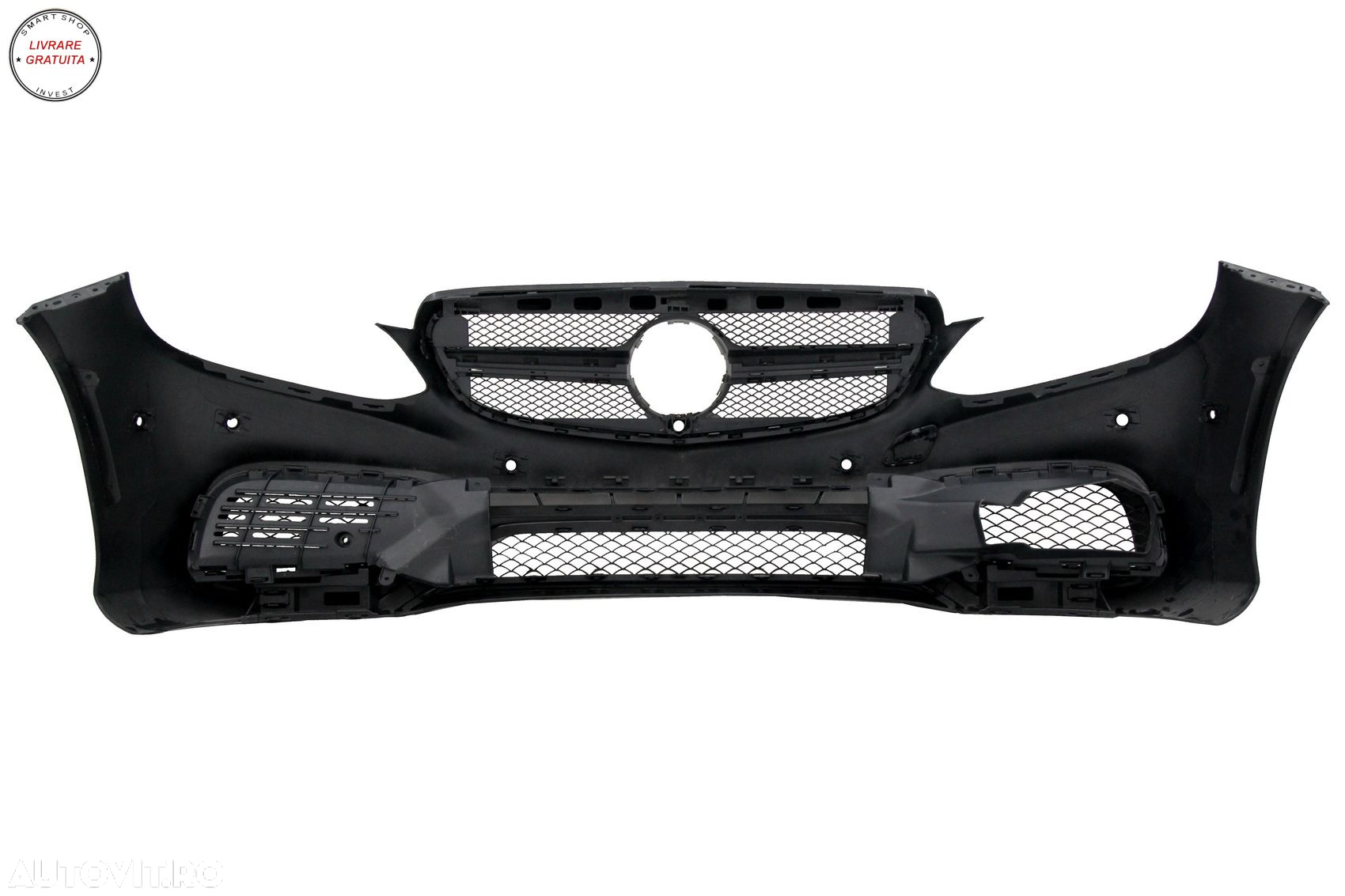 Kit Exterior Mercedes W212 E-Class Facelift (2013-2016) E63 Design Negru Lucios- livrare gratuita - 5