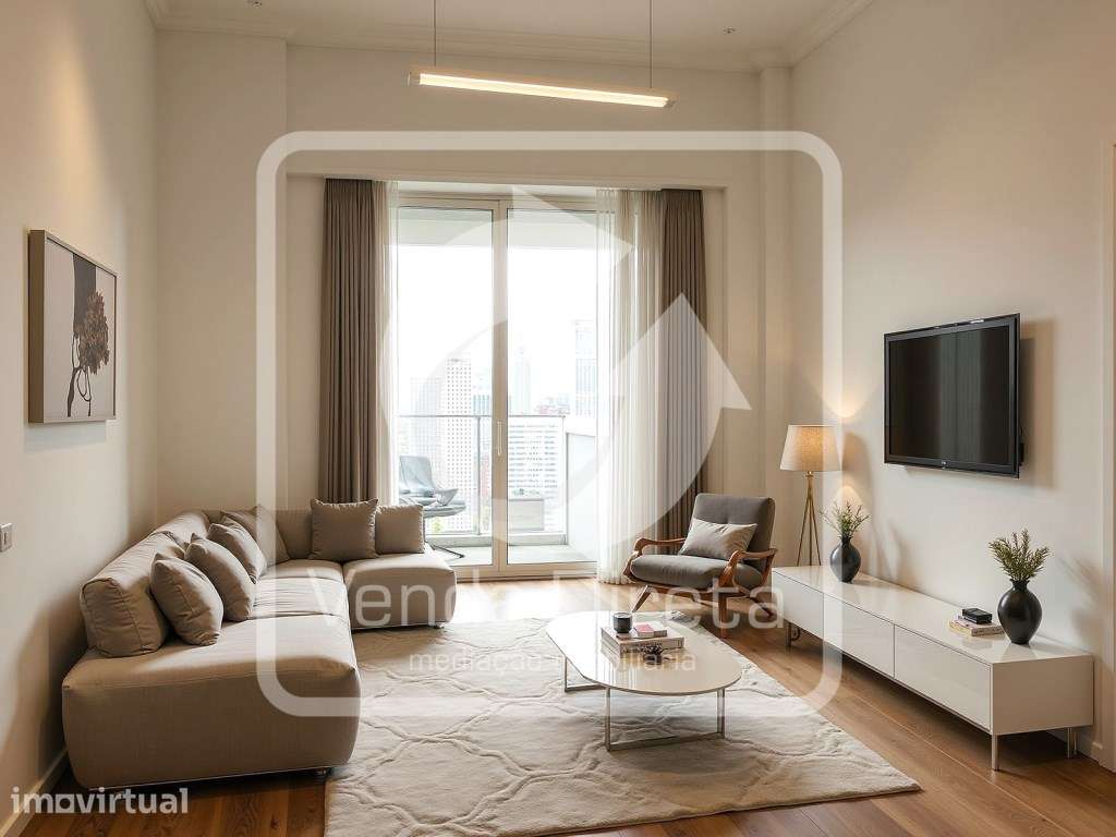 Excelente apartamento T2, com 89 m², localizado, na Amora, Seixal. - Grande imagem: 4/20