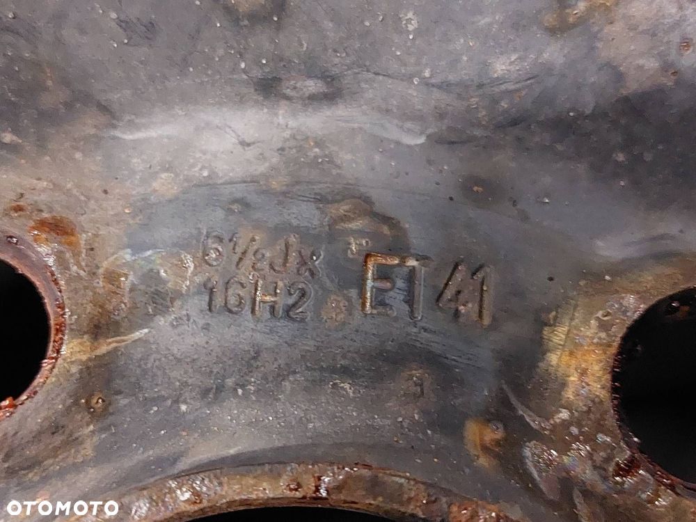 FELGI STALOWE 4 SZT 5x110 6,5Jx16 ET41 FI65,1 OPEL SAAB VECTRA ZAFIRA - 6