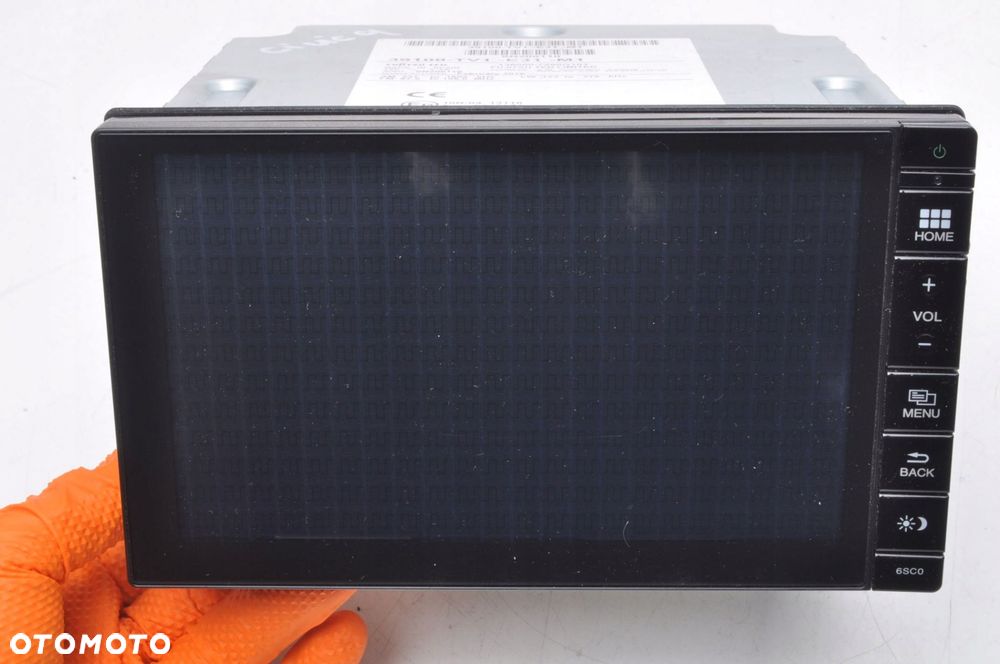 HONDA CIVIC IX RADIO NAWIGACJA 39100-TV1-E31-M1 - 4