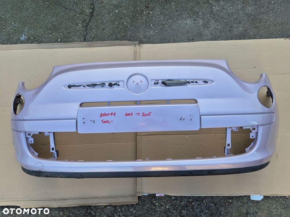 Fiat 500 przedni zderzak. 2007-2015. - 1