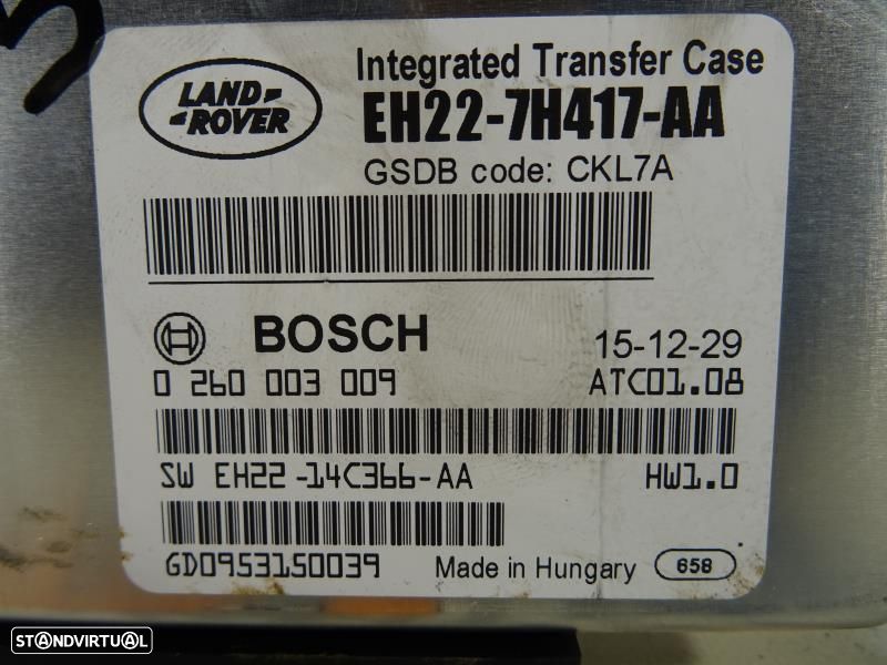 Centralina Caixa De Velocidades  Land Rover Discovery Iv (L319)  Eh227 - 2