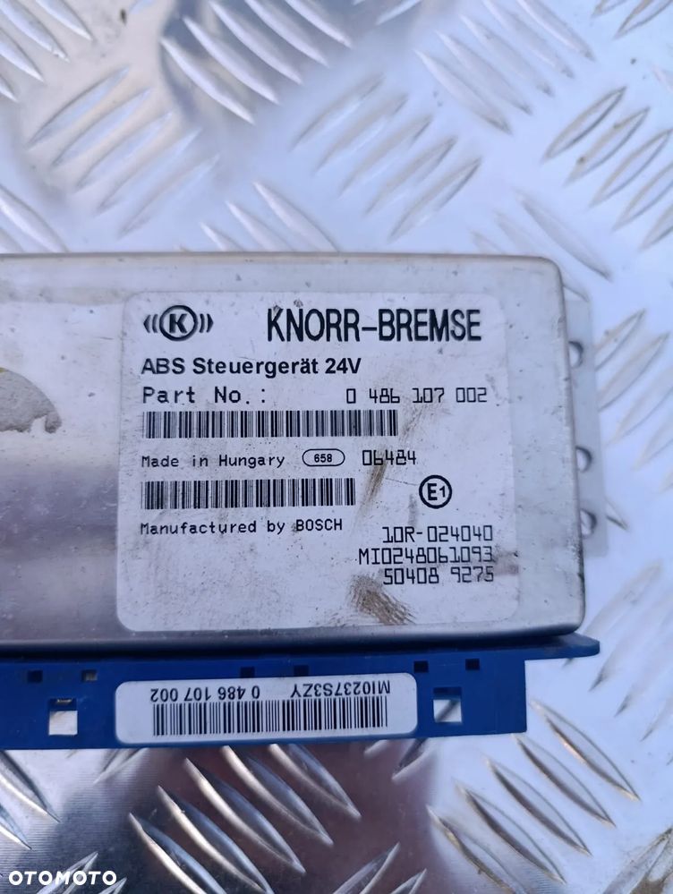 MAN TGA Iveco Eurocargo sterownik ABS 0486107002 - 2