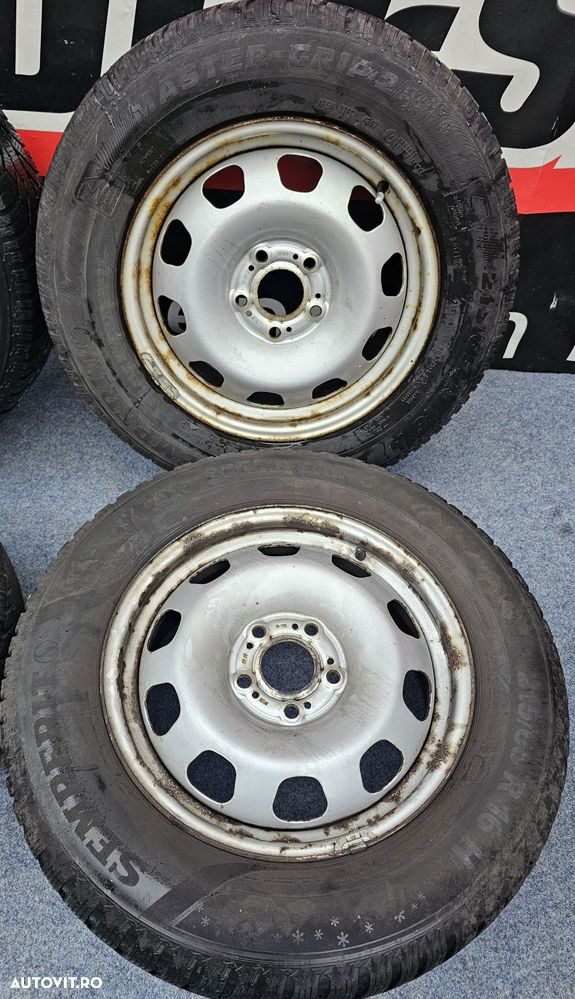 JanteTabla 16'' 5 x 114,3 Dacia Duster+Cauciucuri Iarna 215-65-16''M+S - 3