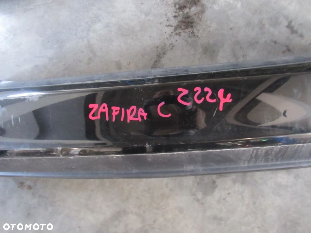 opel zafira c lift tył zderzak pdc z22y - 5