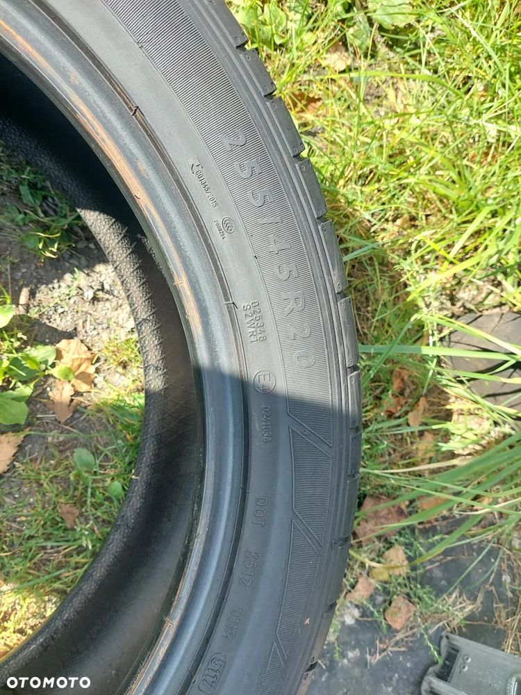 2 sztuki Opony LETNIE 255 45 20 DUNLOP SP SPORT MAXX GT Montaż Gratis! Bardzo Ładnie 5mm! - 6