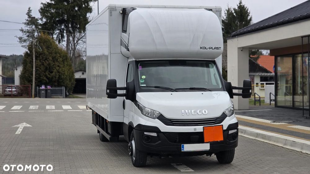 Iveco IVECO DAILY 72C18 3.0 180KM DMC 7200 ❗❗ KONTENER 15 PALET / OTWIERANY BOK / ZABUDOWA SAXAS / WINDA DHOLLANDIA 1000KG / NOWY TACHOGRAF / HI-MATIC / ZAWIESZENIE PNEUMATYCZNE AIR-PRO / RADAR  / ADR / SERWIS ASO / KABINA SYPIALNIA / ROZSTAW OSI 5.10 / ŁADOWNOŚĆ 3200KG / LAWETA / CHŁODNIA / RAMA❗❗ JAK NOWY❗❗ - 31