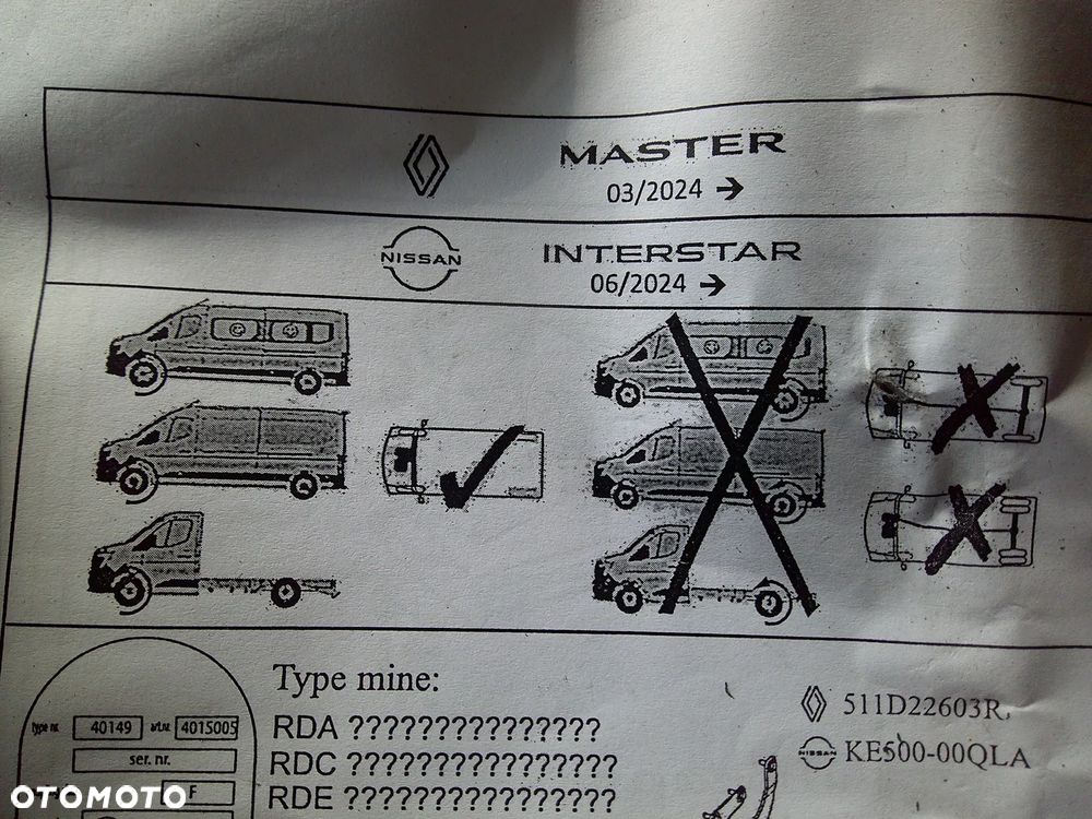 renault master 4 5 24r- zestaw montażowy haka hak - 3