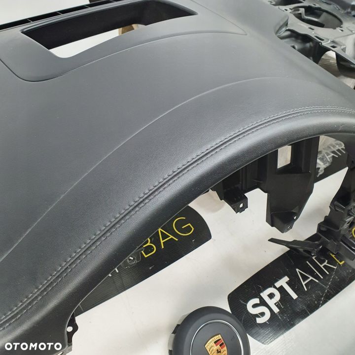 PORSCHE CAYENNE III 3 9Y0 DESKA ROZDZIELCZA KONSOLA KOKPIT PULPIT PODUSZKI AIRBAG AIR BAG PASY KIT SET - 7