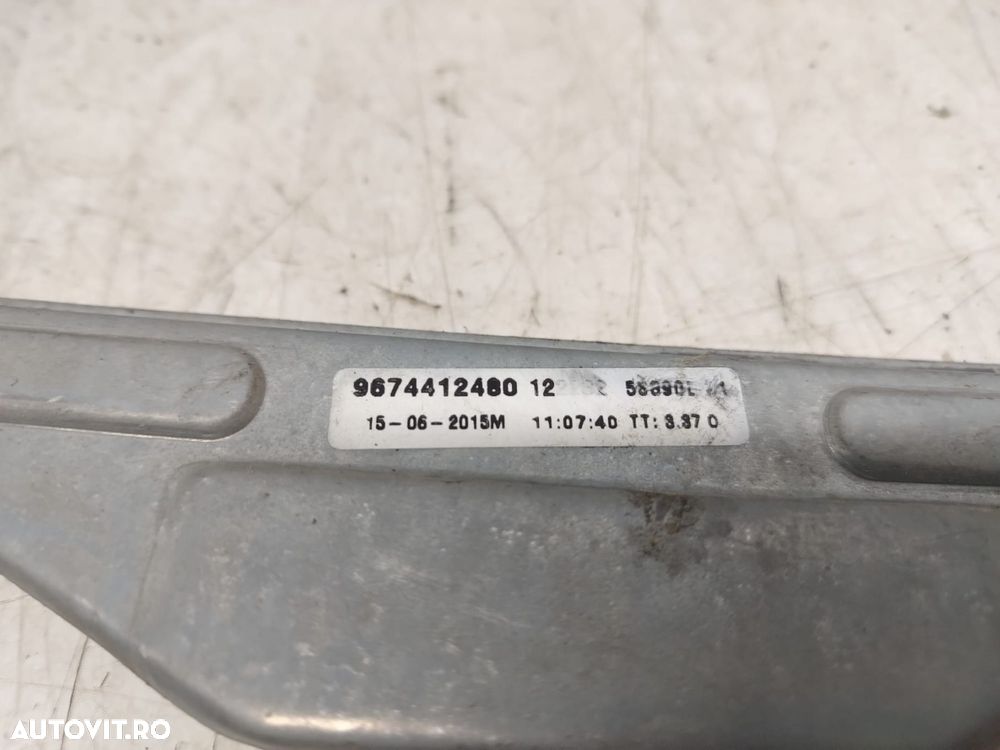 Macara dreapta fata 9674412380 Peugeot 301 2 [2012 - 2017] - 3
