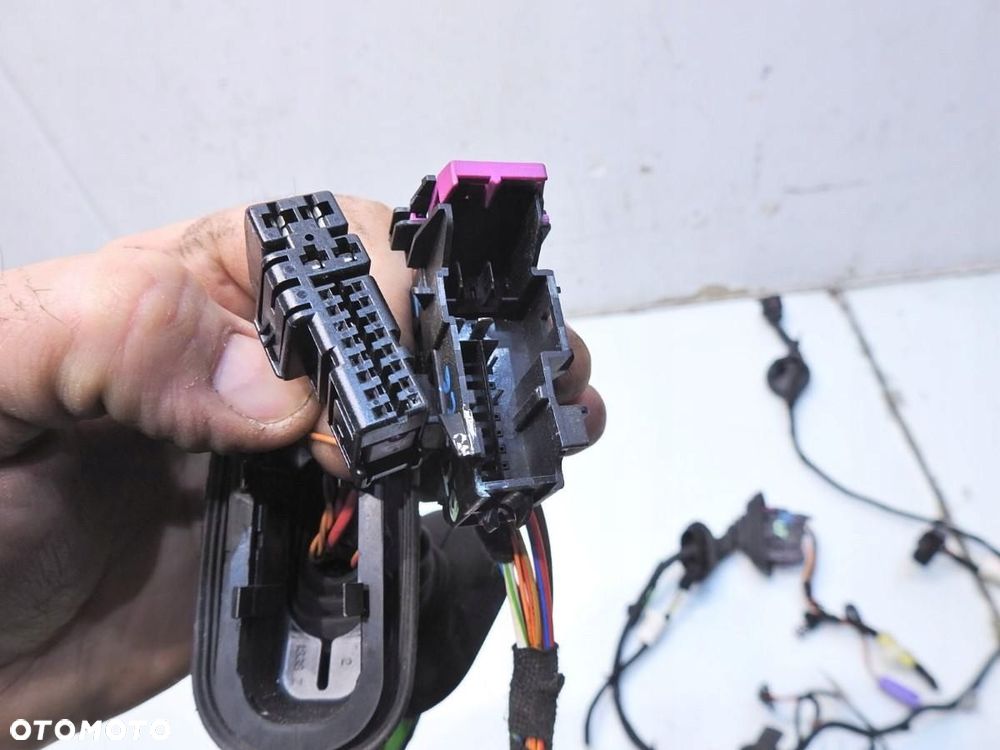 WIĄZKA INSTALACJA DRZWI TYŁ AUDI A6 C6 AVANT 4F1971687S - 6