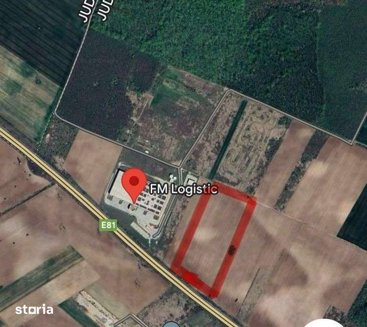 Oportunitate teren vanzare Dragomiresti Deal A1 dezvoltare logistica - Imagine principală: 4/4