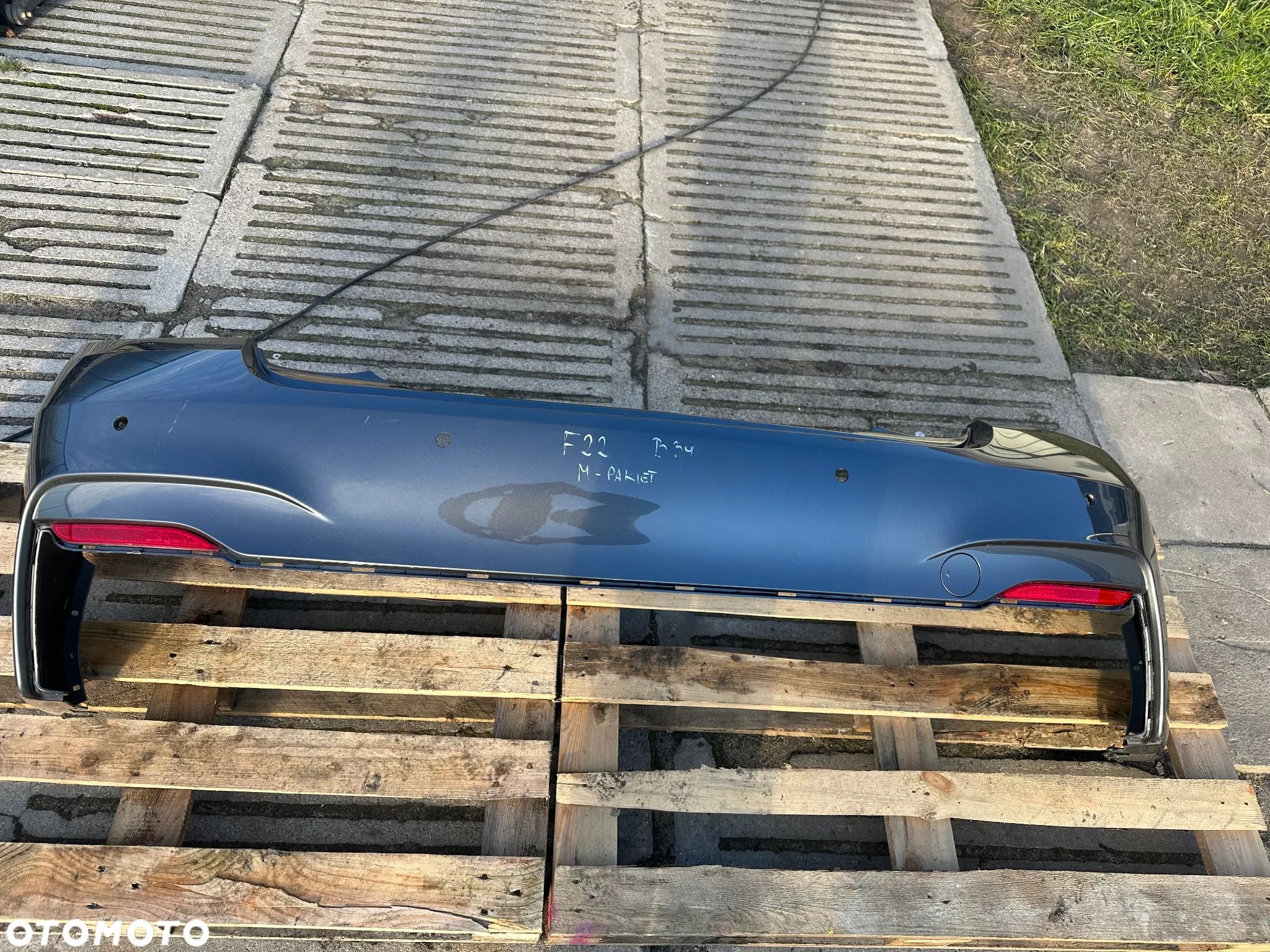 BMW 2 F22 ZDERZAK TYŁ TYLNY M-PAKIET B39 - 1