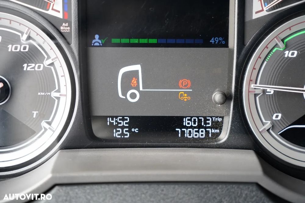 DAF XF 530 / I-PARK COOL / SISTEM HIDRAULIC / CABINĂ SUPER SPACE / COMPLET AIRMATIC / TV / JANTE DIN ALIAJ - 39