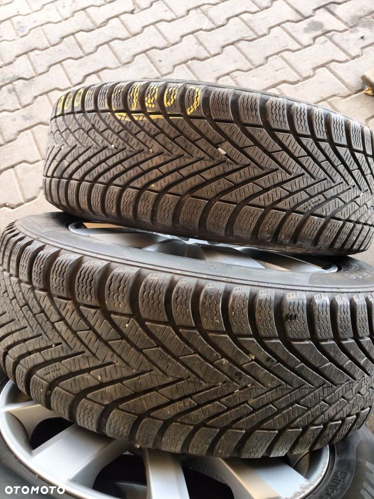 Koła aluminiowe zimowe seat VW skoda 205/55/16 Pirelli 5x112 - 5