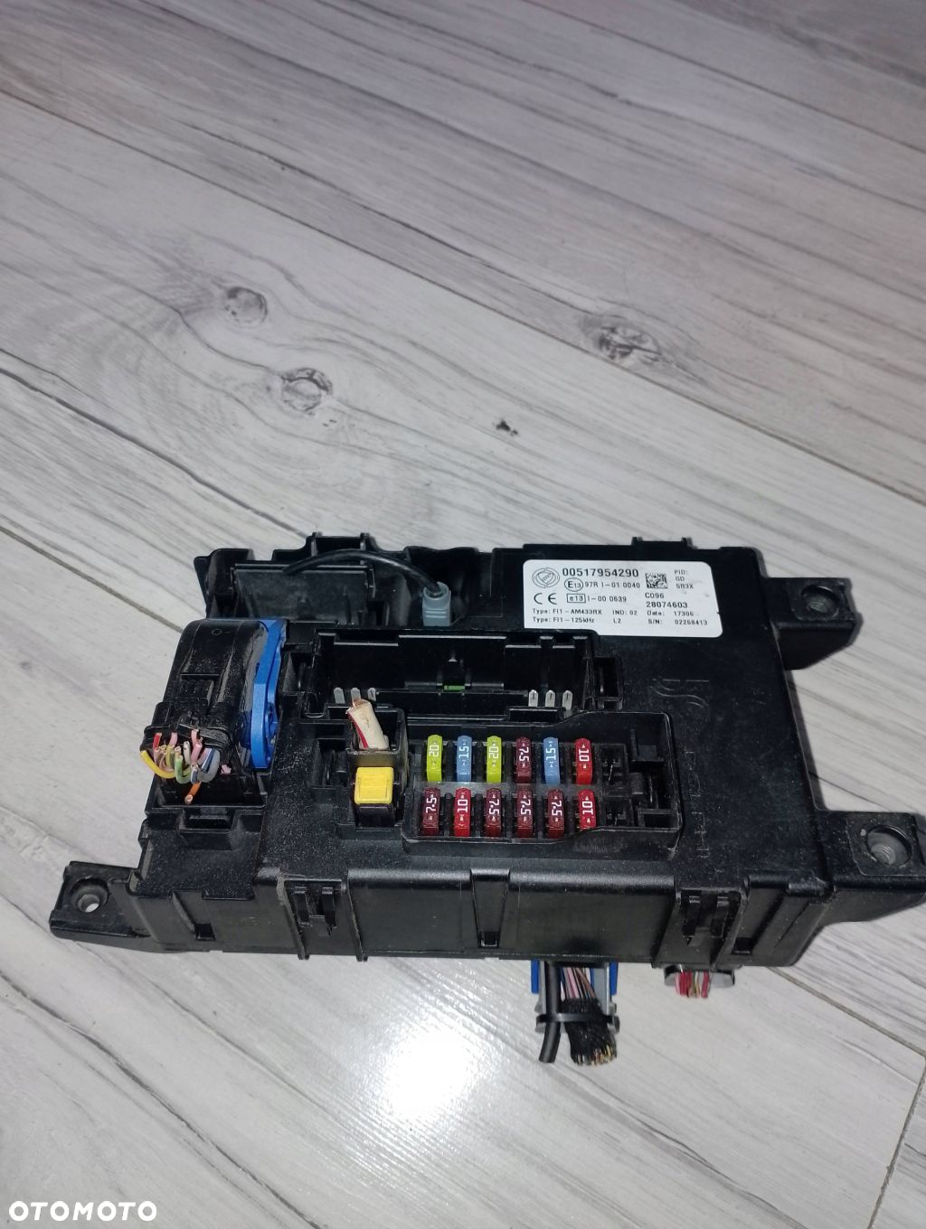STEROWNIK MODUŁ BSI SKRZYNKA BEZPIECZNIKÓW DO FIAT GRANDE PUNTO 00517954290 - 11