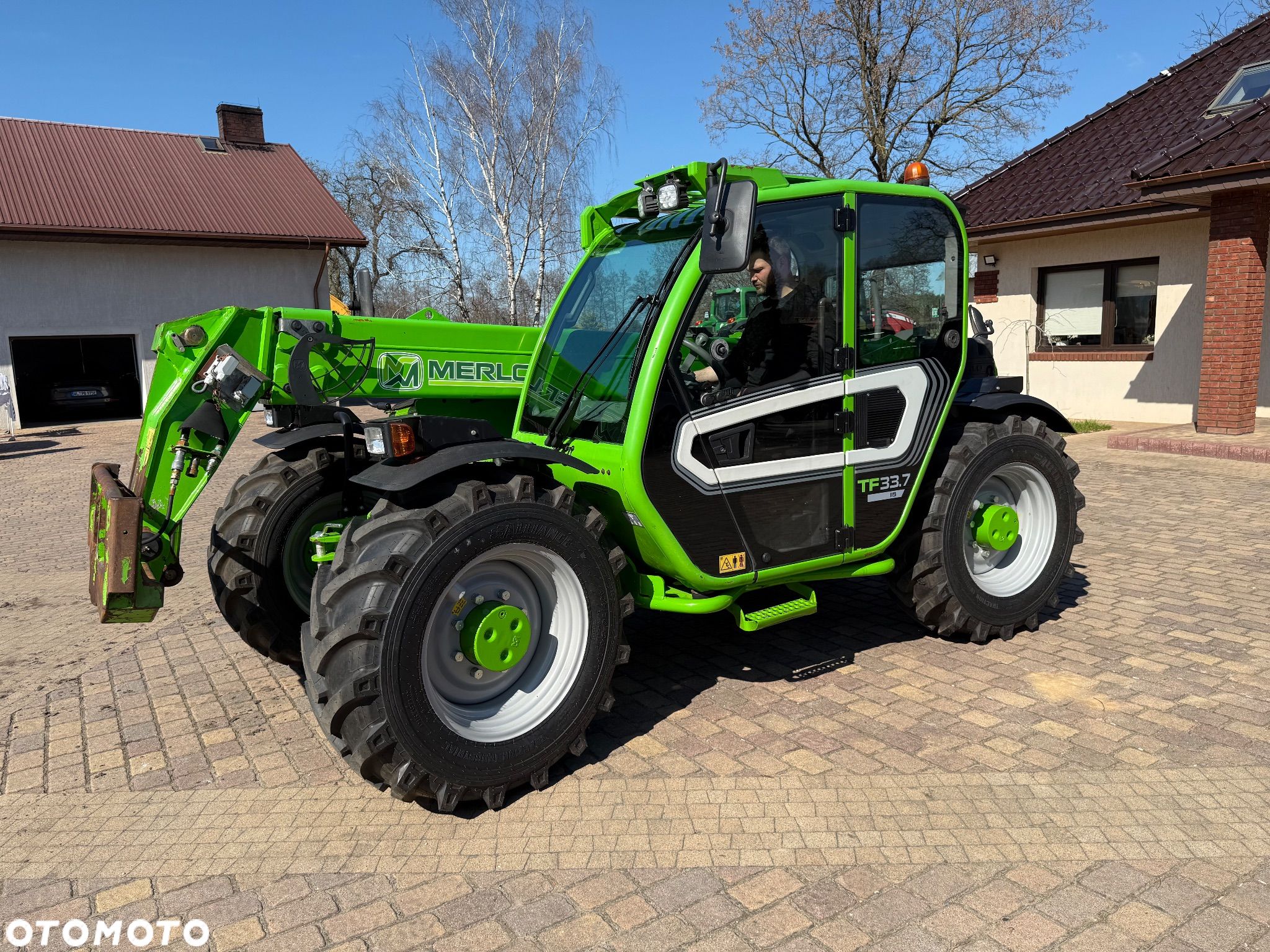 Merlo TF 33,7 2019 3,5 mph Turbofarmer 4x nowe opony Niska 2,15m - 1
