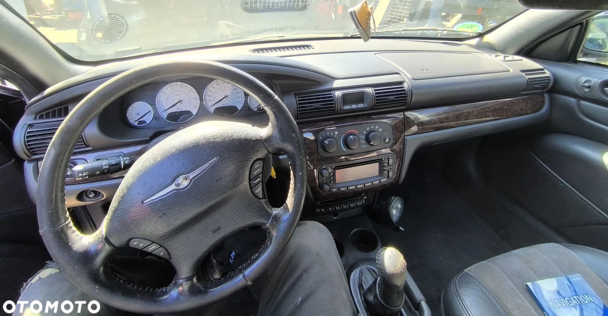 chrysler sebring licznik tunel przełączniki kierownica - 1
